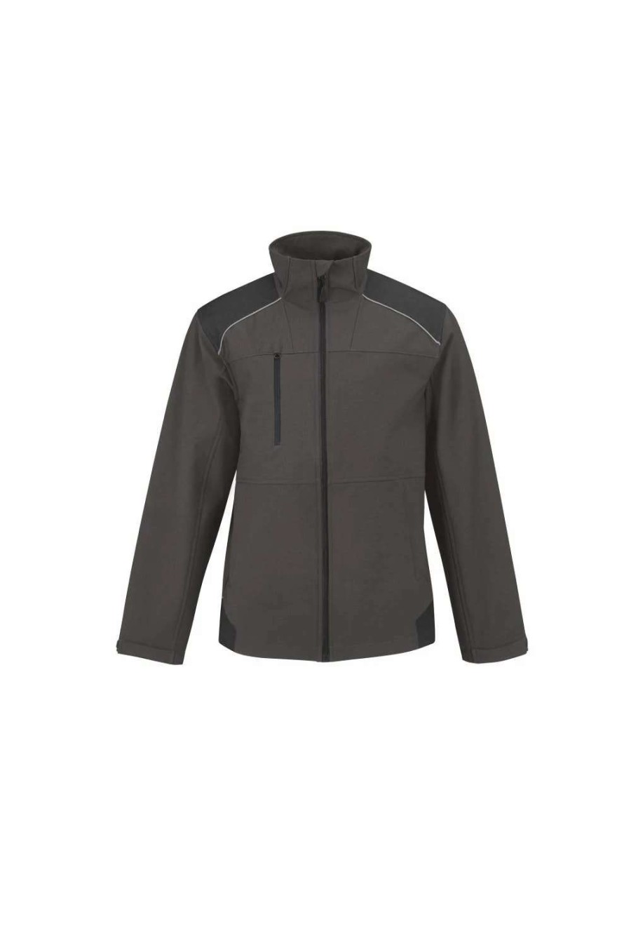 Coats, Jackets & Blazers * | B&C B&C Mens Shield Softshell Pro Jacket ( ) Dark Grey