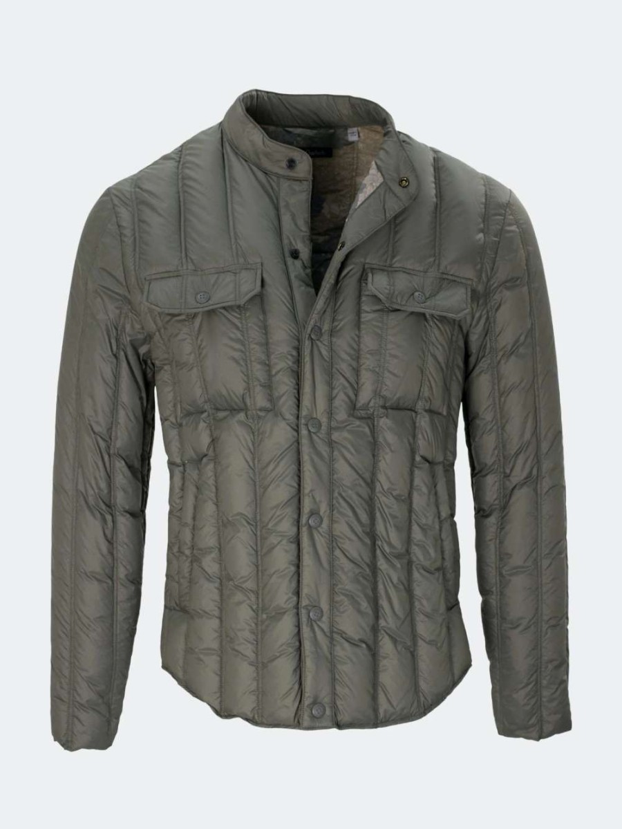 Coats, Jackets & Blazers * | Lords Of Harlech Of Harlech Dirk Quilted Jacket Olive