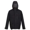 Coats, Jackets & Blazers * | Regatta Mens Makai Waterproof Jacket Black