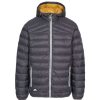 Coats, Jackets & Blazers * | Trespass Mens Whitman Ii Down Jacket ( ) Dark Grey/Sandstone