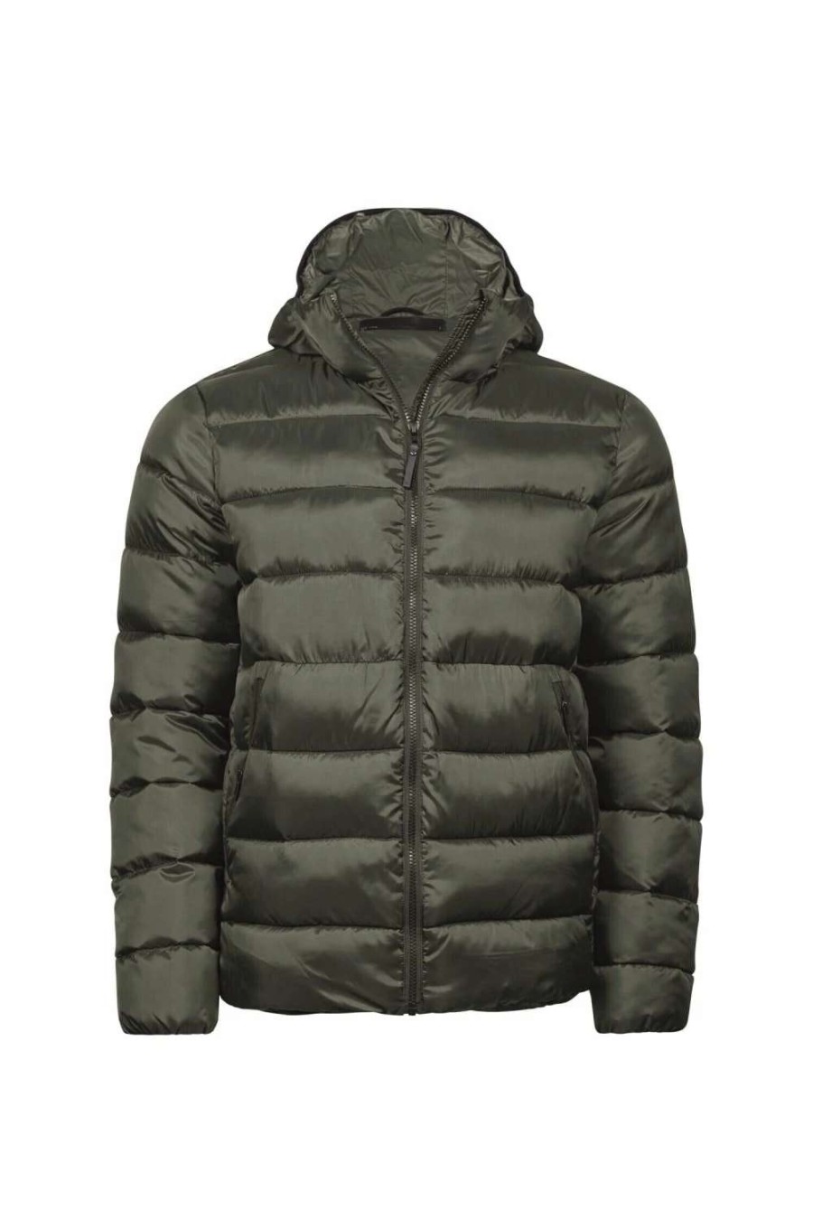 Coats, Jackets & Blazers * | Tee Jays Mens Lite Padded Jacket Deep Green