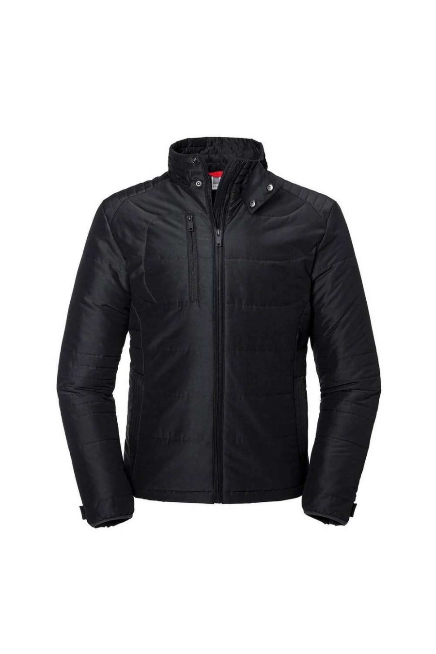 Coats, Jackets & Blazers * | Russell Mens Cross Jacket ( ) Black