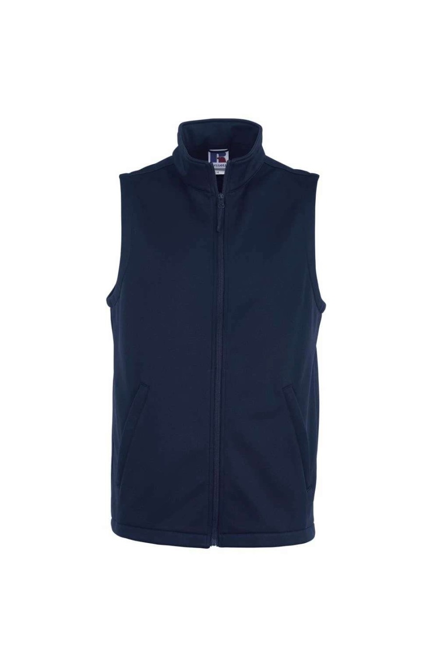 Coats, Jackets & Blazers * | Russell Mens Smart Softshell Gilet Jacket ( ) French Navy