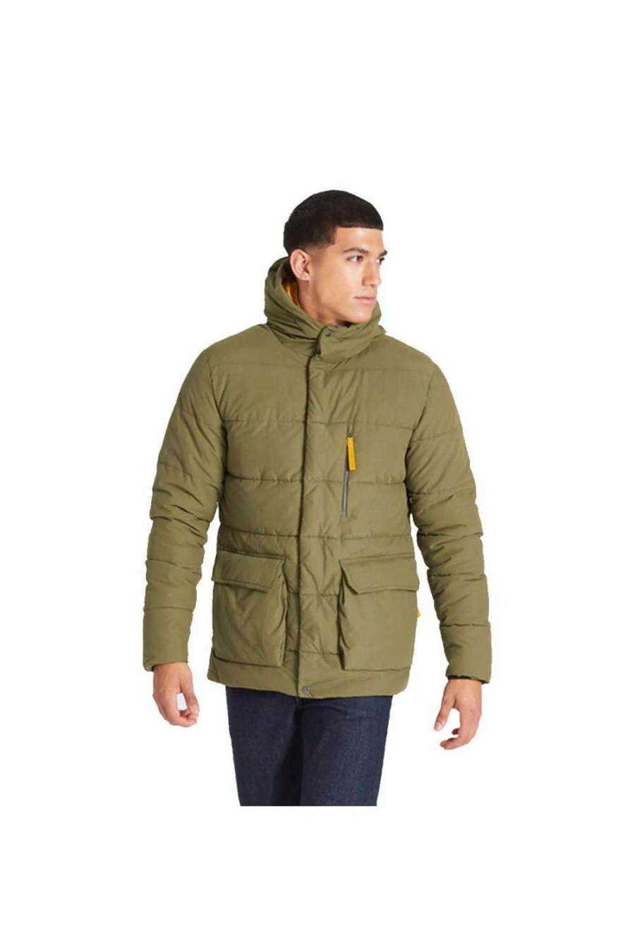 Coats, Jackets & Blazers * | Craghoppers Mens Cromarty Insulated Padded Jacket Bottle Green