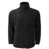 Coats, Jackets & Blazers * | Russell Mens Full Zip Outdoor Fleece Jacket ( ) Black