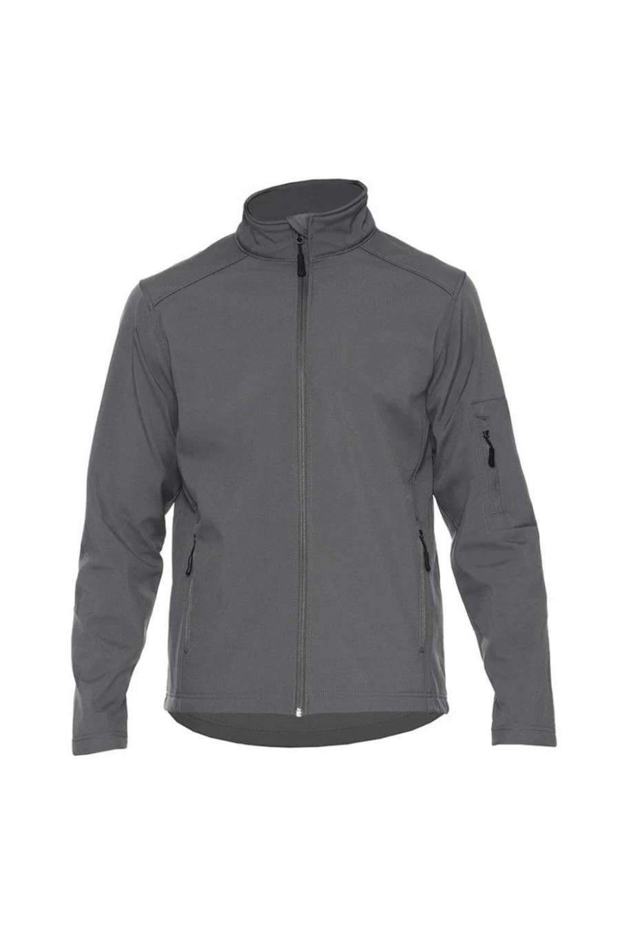 Coats, Jackets & Blazers * | Gildan Mens Hammer Soft Shell Jacket ( ) Charcoal