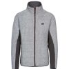 Coats, Jackets & Blazers * | Trespass Mens Templetonpeck Fleece Jacket ( ) Platinum