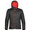 Coats, Jackets & Blazers * | Stormtech Mens Gravity Hooded Thermal Winter Jacket (Durable Water Resistant) ( ) Black/True Red