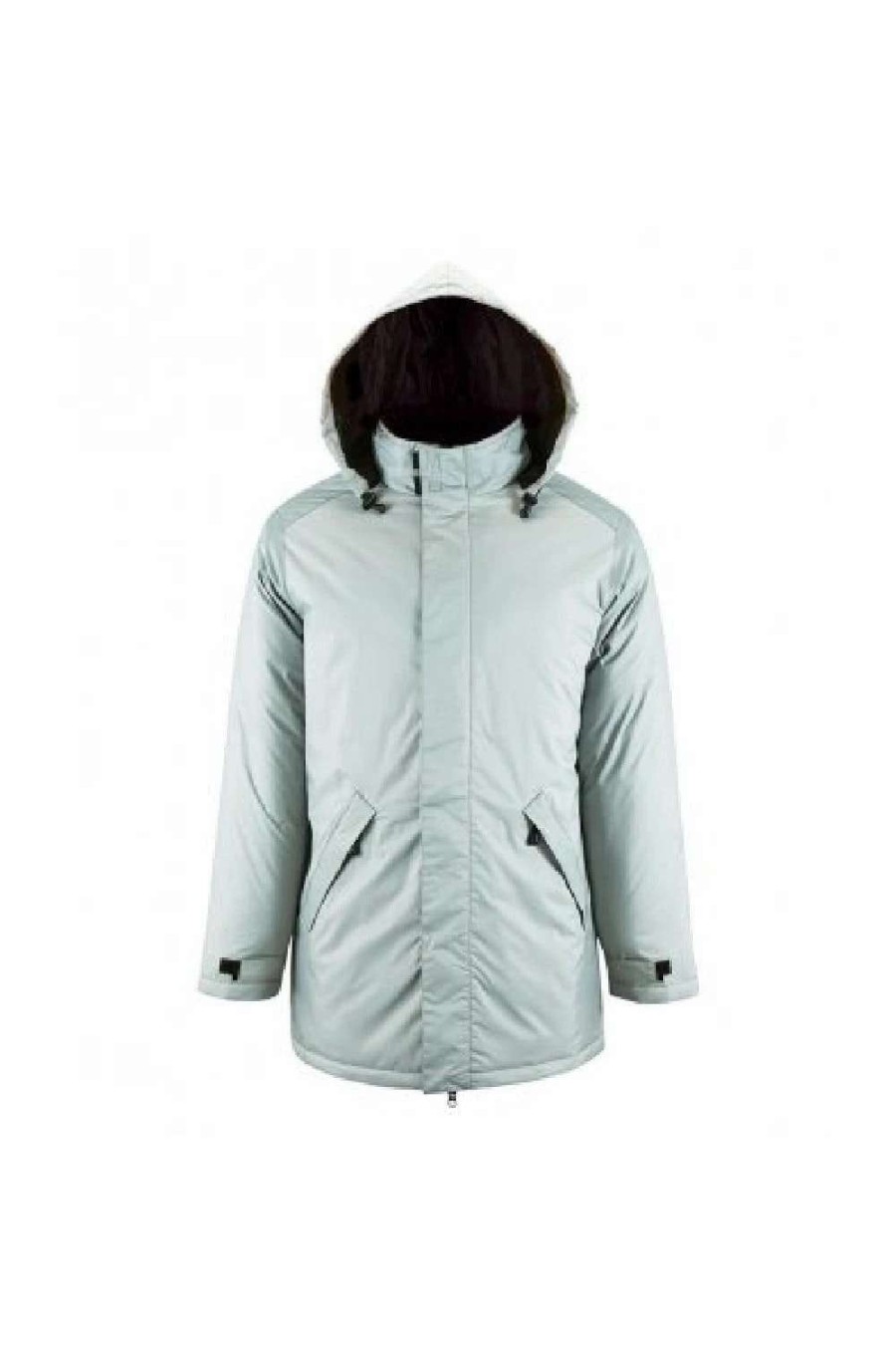 Coats, Jackets & Blazers * | Sols Unisex Adults Robyn Padded Jacket ( ) Metal Gray