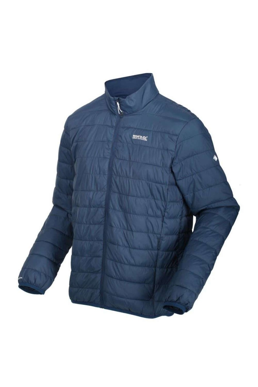 Coats, Jackets & Blazers * | Regatta Mens Hillpack Quilted Insulated Jacket Moonlight Denim