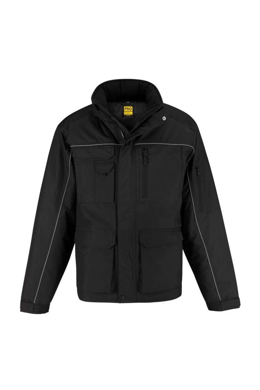 Coats, Jackets & Blazers * | B&C B&C Mens Shelter Pro Waterproof Jacket ( ) Black