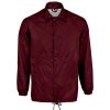 Coats, Jackets & Blazers * | Sols Unisex Adults Sacramento Windbreaker Jacket ( ) Oxblood