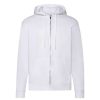 Coats, Jackets & Blazers * | Fruit Of The Loom Of The Loom Mens Hooded Sweatshirt Jacket White