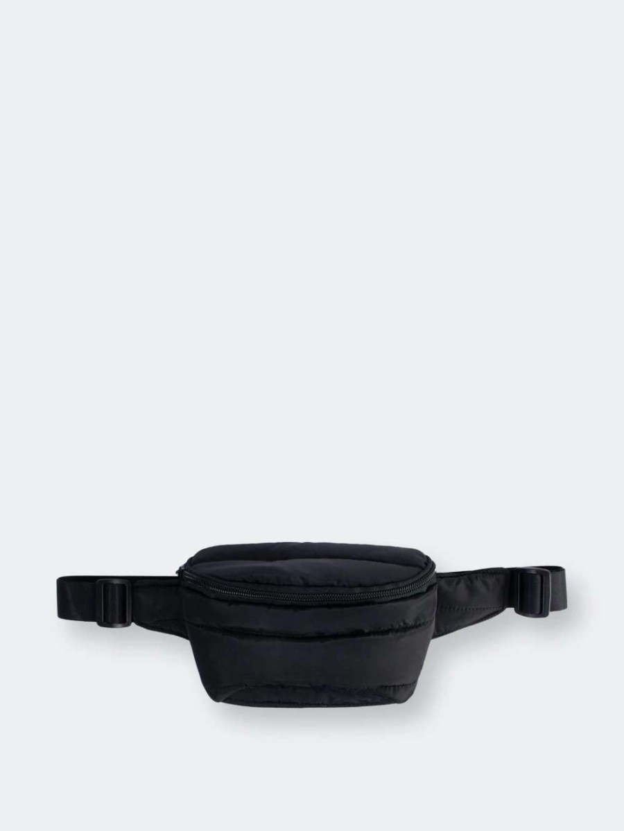 Fanny Pack * | Mytagalongs Olivia Fanny Pack Recycled Collection Black