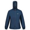 Coats, Jackets & Blazers * | Regatta Mens Lyle Iv Waterproof Hooded Jacket Moonlight Denim