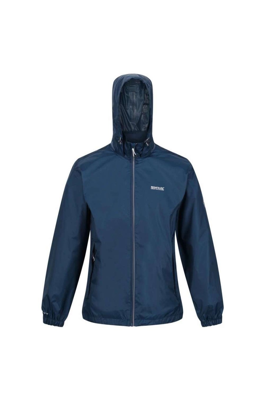 Coats, Jackets & Blazers * | Regatta Mens Lyle Iv Waterproof Hooded Jacket Moonlight Denim