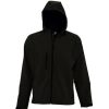 Coats, Jackets & Blazers * | Sols Mens Replay Hooded Soft Shell Jacket (Breathable, Windproof And Water Resistant) ( ) Black