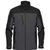 Coats, Jackets & Blazers * | Stormtech Mens Cascades Soft Shell Jacket ( ) Dolphin/Black