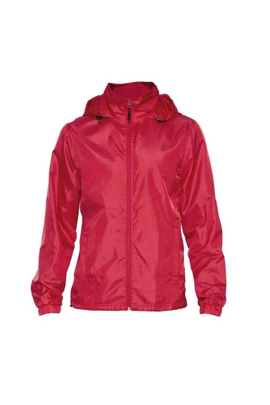 Coats, Jackets & Blazers * | Gildan Mens Hammer Windwear Jacket ( ) Red