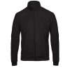 Coats, Jackets & Blazers * | B&C B&C Adults Unisex Id.206 50/50 Full Zip Sweat Jacket ( ) Black