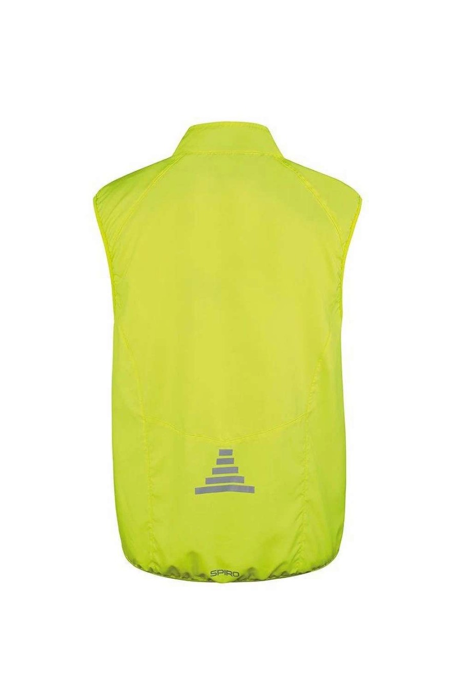 Coats, Jackets & Blazers * | Spiro Mens Bikewear Crosslite Training Gilet / Sports Bodywarmer ( ) Neon Lime