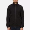 Coats, Jackets & Blazers * | Regatta Mens Felton Sustainable Full Zip Fleece Jacket Black