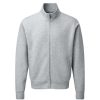 Coats, Jackets & Blazers * | Russell Mens Authentic Full Zip Sweatshirt Jacket Light Oxford