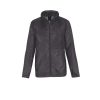 Coats, Jackets & Blazers * | B&C Mens Multi Active Hooded Fleece Lined Jacket Dark Grey