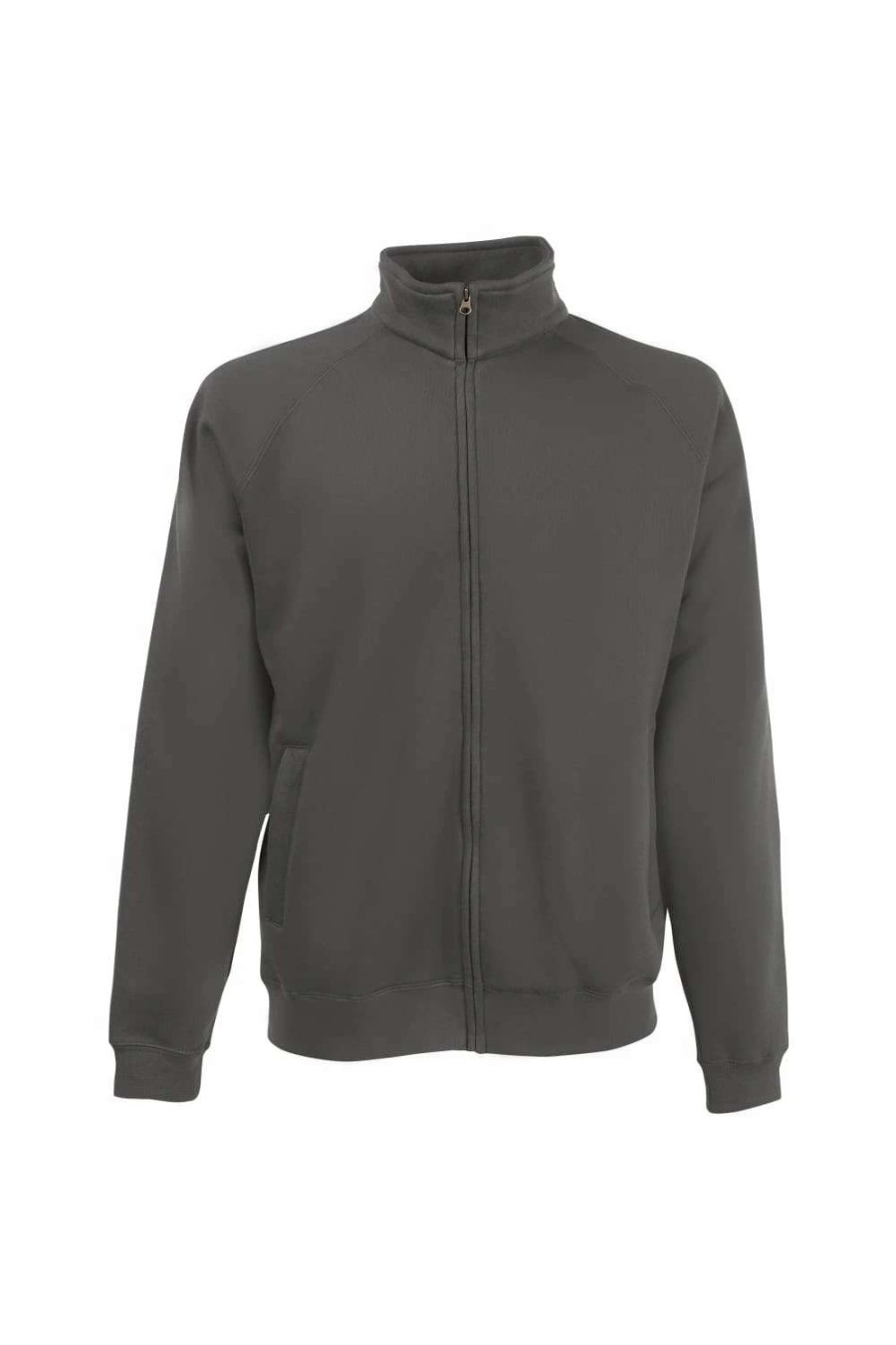 Coats, Jackets & Blazers * | Of The Loom Fruit Of The Loom Mens Premium 70/30 Full Zip Sweatshirt Jacket ( ) Light Graphite