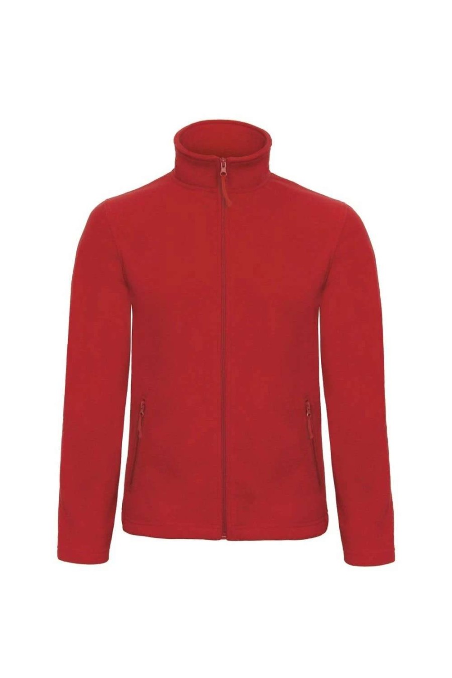 Coats, Jackets & Blazers * | B&C B&C Collection Mens Id 501 Microfleece Jacket ( ) Red