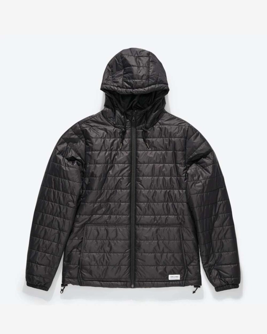 Coats, Jackets & Blazers * | Banks Journal Fahreinheit Puffer Jacket Black