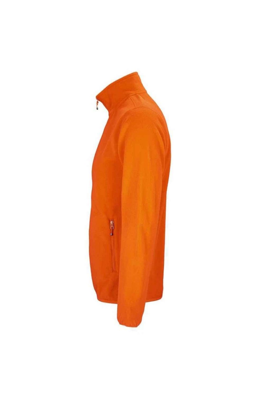 Coats, Jackets & Blazers * | Sols Mens Factor Recycled Fleece Jacket ( ) Orange