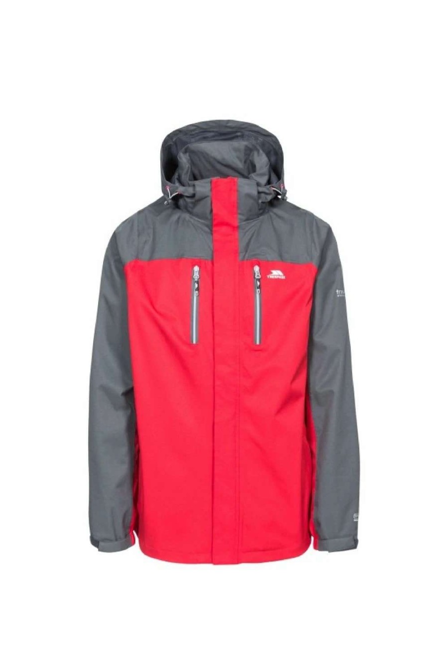 Coats, Jackets & Blazers * | Trespass Mens Wooster Waterproof Jacket ( ) Red