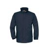 Coats, Jackets & Blazers * | B&C B&C Mens Ocean Shore Waterproof Hooded Fleece Lined Jacket ( ) Navy