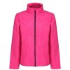 Coats, Jackets & Blazers * | Regatta Standout Mens Ablaze Printable Softshell Jacket Hot Pink