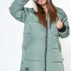 Coats, Jackets & Blazers * | Konus Men'S Mid Length Duck Down Parka In Olive