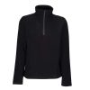 Coats, Jackets & Blazers * | Regatta Mens Honestly Made Recycled Half Zip Fleece Black