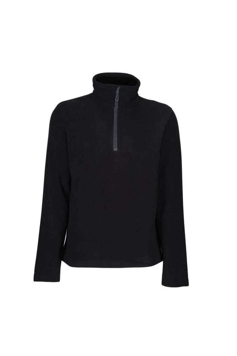 Coats, Jackets & Blazers * | Regatta Mens Honestly Made Recycled Half Zip Fleece Black