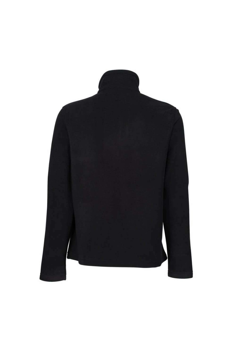 Coats, Jackets & Blazers * | Regatta Mens Honestly Made Recycled Half Zip Fleece Black