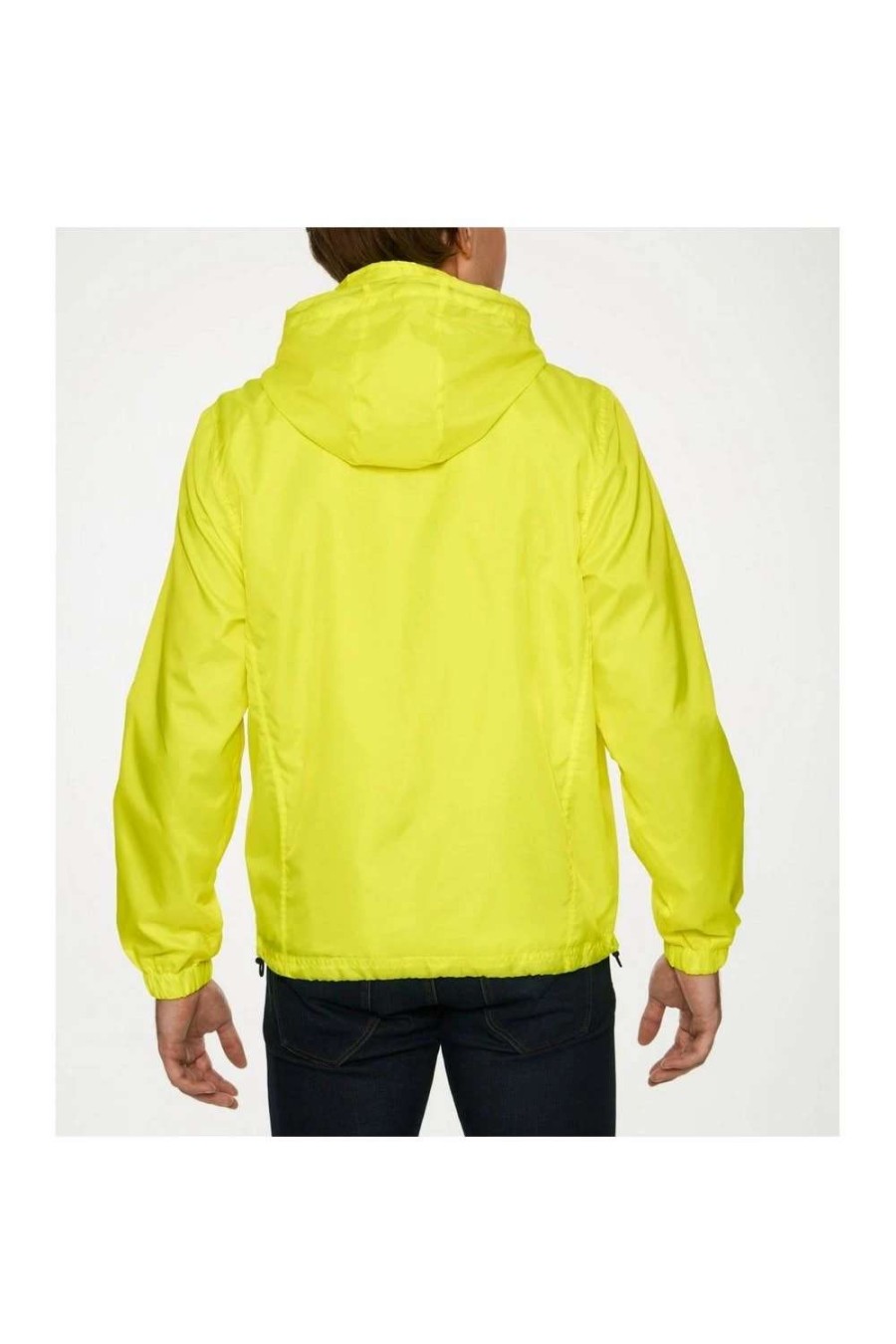 Coats, Jackets & Blazers * | Gildan Mens Hammer Windwear Jacket ( ) Safety Green