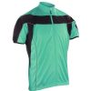 Coats, Jackets & Blazers * | Spiro Mens Bikewear/Cycling 1/4 Zip Cool-Dry Performance Fleece Top/Light Jacket Aqua / Black