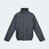 Coats, Jackets & Blazers * | Regatta Mens Eco Dover Waterproof Insulated Jacket Seal Grey/Black