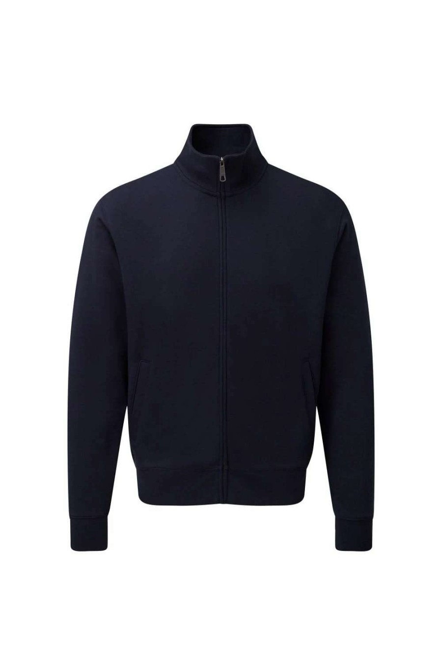 Coats, Jackets & Blazers * | Russell Mens Authentic Full Zip Sweatshirt Jacket ( ) French Navy