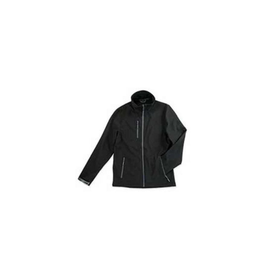 Coats, Jackets & Blazers * | Stedman Active Mens Active Softest Shell Jacket ( ) Coats, Jackets & Blazers Black Opal