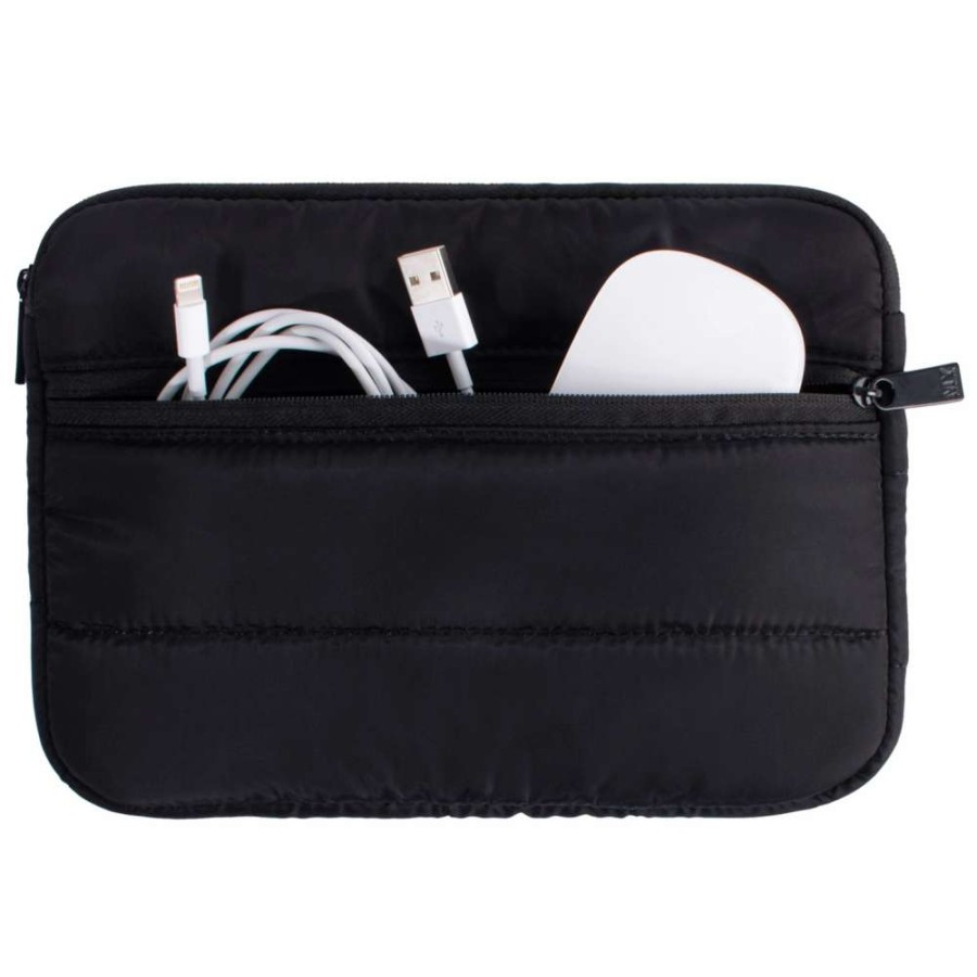 Fanny Pack * | Mytagalongs Tech Organizing Pouch Recycled Collection Black