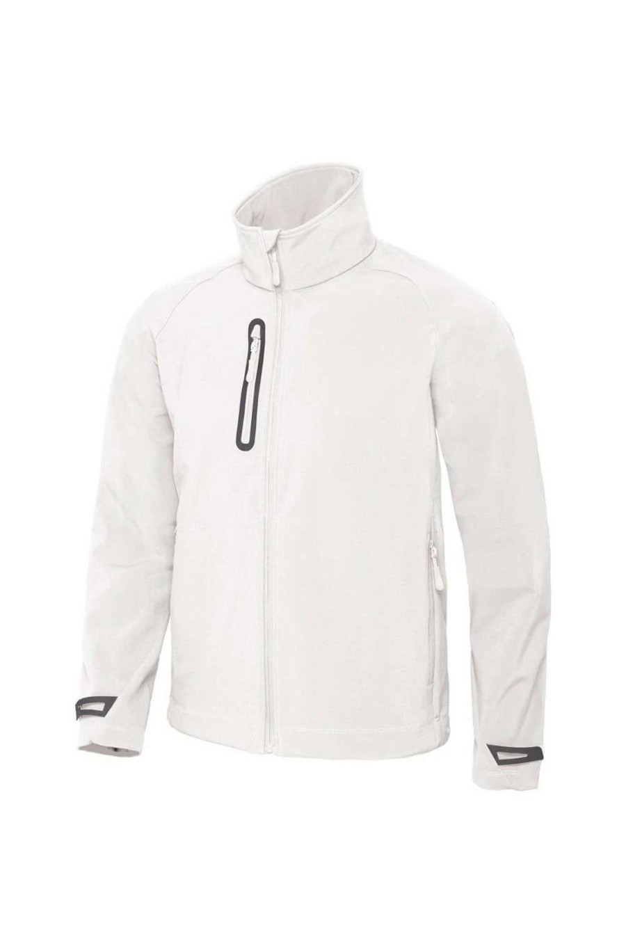 Coats, Jackets & Blazers * | B&C B&C Mens X-Lite 3 Layer Softshell Performance Jacket ( ) White