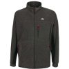 Coats, Jackets & Blazers * | Trespass Mens Jynx Full Zip Fleece Jacket Black