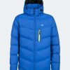 Coats, Jackets & Blazers * | Trespass Mens Blustery Padded Jacket Electric Blue