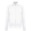 Coats, Jackets & Blazers * | Fruit Of The Loom Of The Loom Mens Lightweight Full Zip Sweatshirt Jacket White