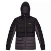 Coats, Jackets & Blazers * | Regatta Nevado Vi Padded Jacket Black/Dark Grey